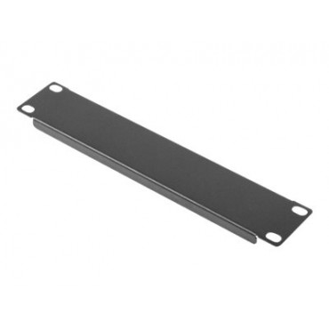 Lanberg 10" blanking panel 1U, black | Lanberg