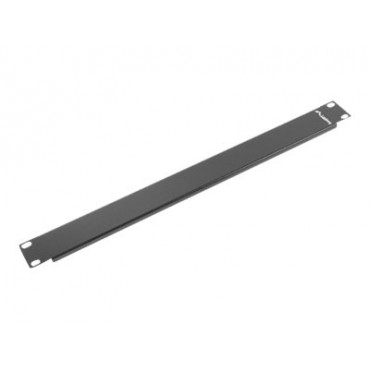 Lanberg 19" blanking panel 1U, black | Lanberg