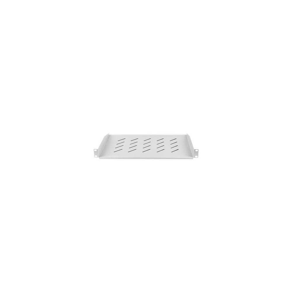 Lanberg 19" fixed shelf 1U/483x315mm max load capacity up to 25kg, grey | Lanberg