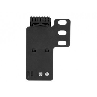 Lanberg Closed-loop thermostat 10A for rack cabinets with 19" ear and terminal block, black | Lanberg