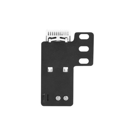 Lanberg Closed-loop thermostat 10A for rack cabinets with 19" ear and terminal block, gray | Lanberg