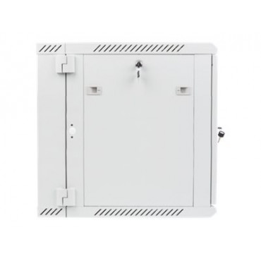 Lanberg Rack cabinet 19" double-section wall-mount 12U/600x600 (flat pack), grey | Lanberg