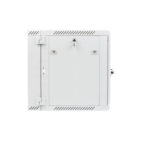 Lanberg Rack cabinet 19" double-section wall-mount 12U/600x600 (flat pack), grey | Lanberg
