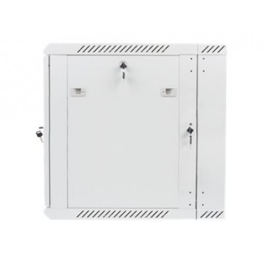 Lanberg Rack cabinet 19" double-section wall-mount 12U/600x600 (flat pack), grey | Lanberg
