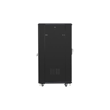 Lanberg Rack cabinet 19" free-standing 27U/600x800 (flat pack), black | Lanberg