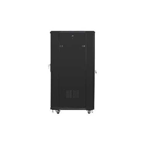 Lanberg Rack cabinet 19" free-standing 27U/600x800 (flat pack), black | Lanberg