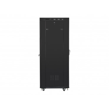 Lanberg Rack cabinet 19" free-standing 37U/600x800 (flat pack) with glass door lCD V2, black | Lanberg