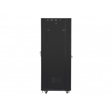 Lanberg Rack cabinet 19" free-standing 37U/600x800 (flat pack) with glass door lCD V2, black | Lanberg
