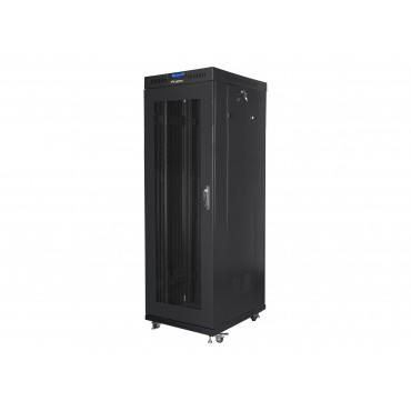 Lanberg Rack cabinet 19" free-standing 37U/600x800 (flat pack) with mesh door lCD V2, black | Lanberg