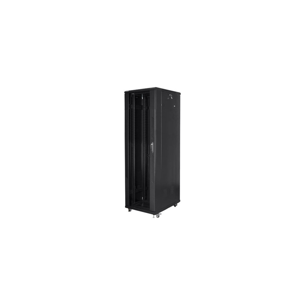 Lanberg Rack cabinet 19" free-standing 42U/600x1000 (flat pack), black | Lanberg