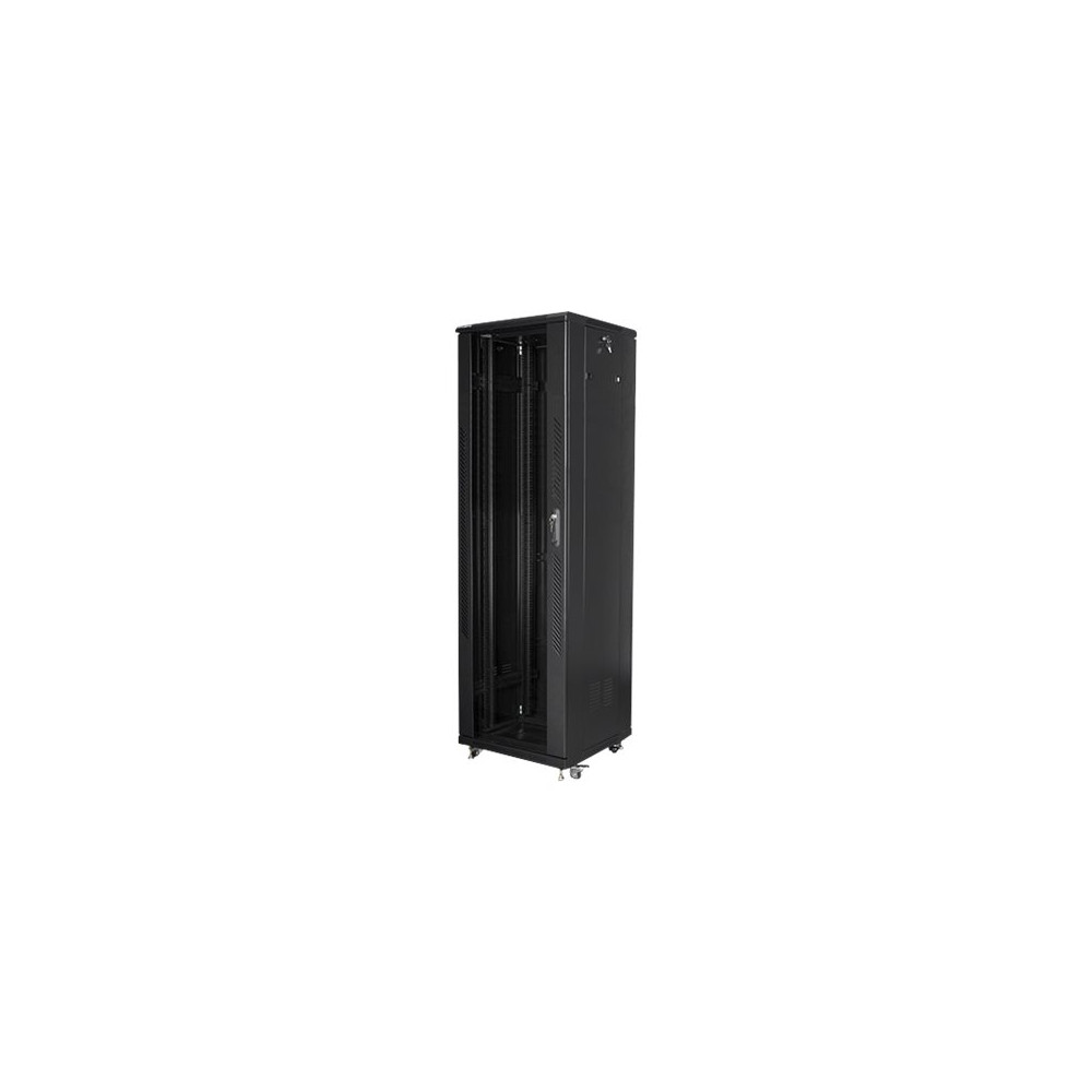Lanberg Rack cabinet 19" free-standing 42U/600x600 (flat pack), black | Lanberg