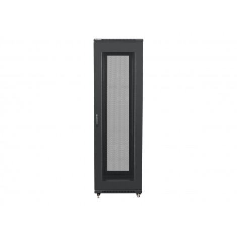 Lanberg Rack cabinet 19" free-standing 42U/600x800 (flat pack) with mesh door, black | Lanberg