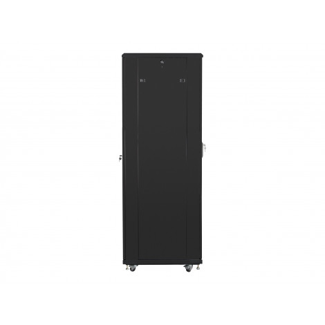 Lanberg Rack cabinet 19" free-standing 42U/600x800 (flat pack) with mesh door, black | Lanberg