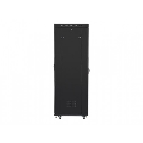 Lanberg Rack cabinet 19" free-standing 42U/600x800 (flat pack) with mesh door lCD V2, black | Lanberg