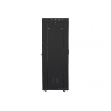 Lanberg Rack cabinet 19" free-standing 42U/600x800 (flat pack) with mesh door lCD V2, black | Lanberg