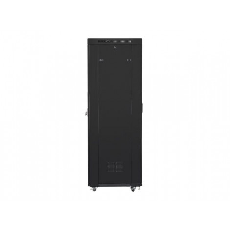 Lanberg Rack cabinet 19" free-standing 42U/600x800 (flat pack) with mesh door lCD V2, black | Lanberg