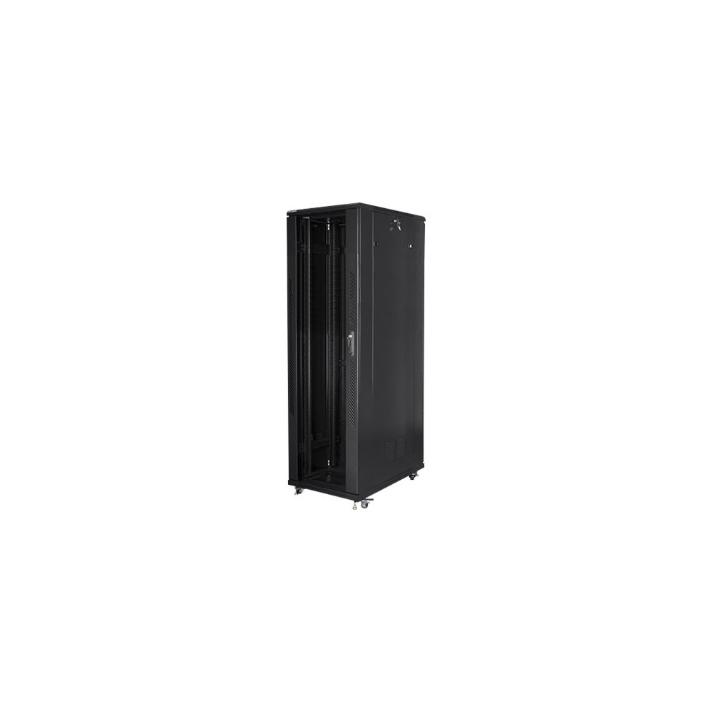 Lanberg Rack cabinet 19" free-standing 42U/800x1000 (flat pack), black | Lanberg