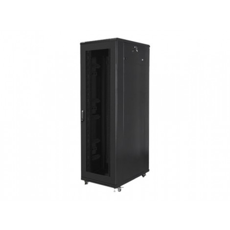 Lanberg Rack cabinet 19" free-standing 42U/800x1000 (flat pack) with mesh door, black | Lanberg