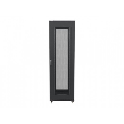Lanberg Rack cabinet 19" free-standing 42U/800x1000 (flat pack) with mesh door, black | Lanberg