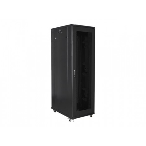 Lanberg Rack cabinet 19" free-standing 42U/800x1000 (flat pack) with mesh door, black | Lanberg