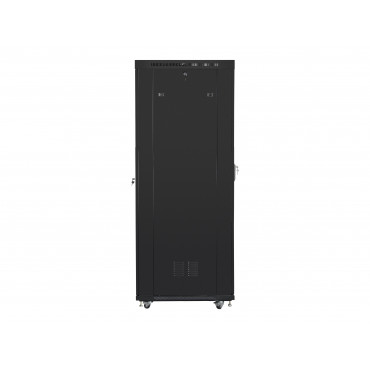 Lanberg Rack cabinet 19" free-standing 42U/800x1000 (flat pack) with mesh door lCD V2, black | Lanberg