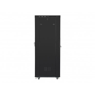 Lanberg Rack cabinet 19" free-standing 42U/800x1000 (flat pack) with mesh door lCD V2, black | Lanberg