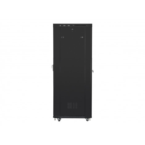 Lanberg Rack cabinet 19" free-standing 42U/800x1000 (flat pack) with mesh door lCD V2, black | Lanberg