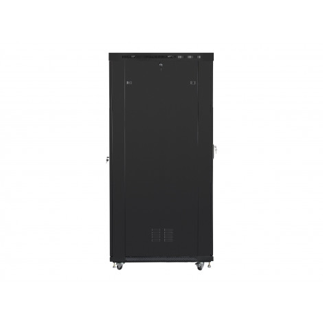 Lanberg Rack cabinet 19" free-standing 42U/800x1200 (flat pack) with glass door lCD V2, black | Lanberg