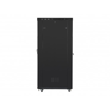 Lanberg Rack cabinet 19" free-standing 42U/800x1200 (flat pack) with glass door lCD V2, black | Lanberg