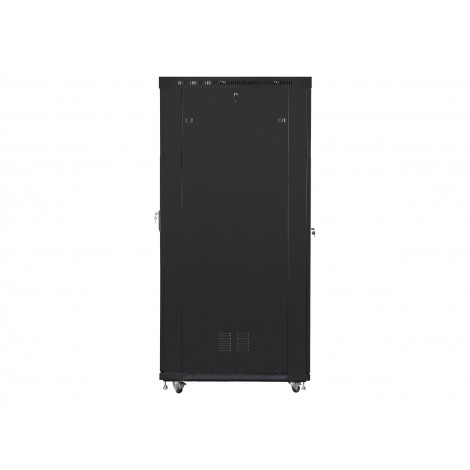 Lanberg Rack cabinet 19" free-standing 42U/800x1200 (flat pack) with glass door lCD V2, black | Lanberg