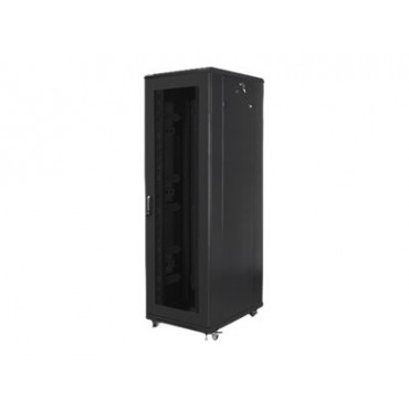 Lanberg Rack cabinet 19" free-standing 42U/800x800 (flat pack) with mesh door, black | Lanberg
