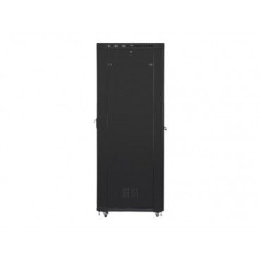 Lanberg Rack cabinet 19" free-standing 47U/800x1000 (flat pack) with glass door lCD V2, black | Lanberg