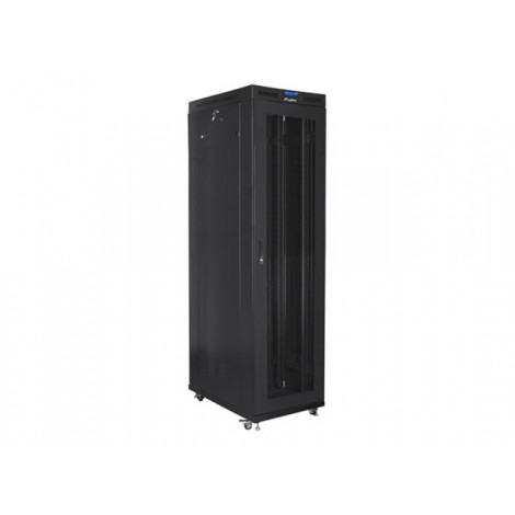 Lanberg Rack cabinet 19" free-standing 47U/800x1000 (flat pack) with mesh door lCD V2, black | Lanberg