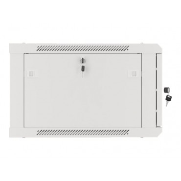Lanberg Rack cabinet 19" wall-mount 12U/600x450 for self-assembly with metal door (flat pack), grey | Lanberg
