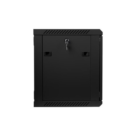 Lanberg Rack cabinet 19" wall-mount 9U/600x450 (flat pack) V2, black | Lanberg
