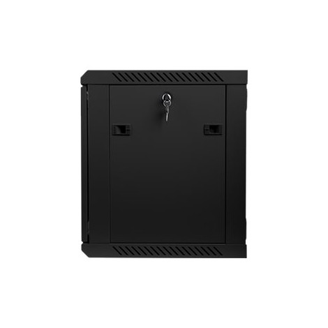 Lanberg Rack cabinet 19" wall-mount 9U/600x450 (flat pack) V2, black | Lanberg