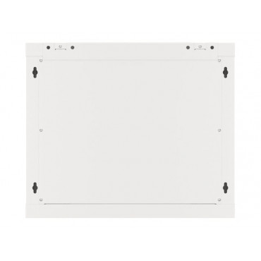 Lanberg Rack cabinet 19" wall-mount 9U/600x600 (flat pack) for self-assembly with metal door, grey | Lanberg