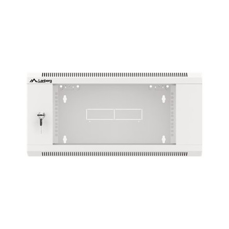 Lanberg Rack cabinet 19" wall-mounted 4U 600 fast assembly (flat pack), grey | Lanberg
