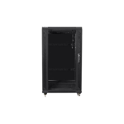 Lanberg Rack cabinet 19" free-standing 22U/600x600 (flat pack), black | Lanberg