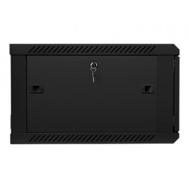 Lanberg Rack cabinet 19" wall-mount 6U/600x600 (flat pack) V2, black | Lanberg
