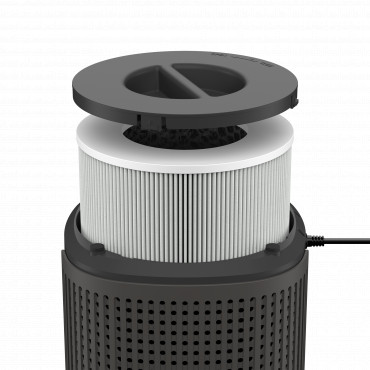 Duux Smart Air Purifier | Bright 2 | 4-22 W | Suitable for rooms up to 42 m | Black