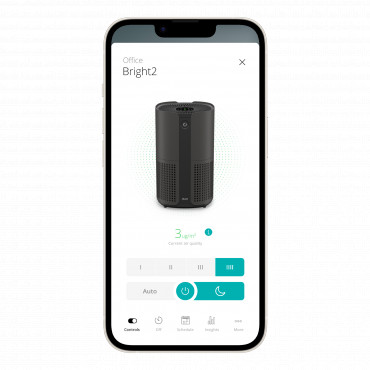 Duux Smart Air Purifier | Bright 2 | 4-22 W | Suitable for rooms up to 42 m | Black