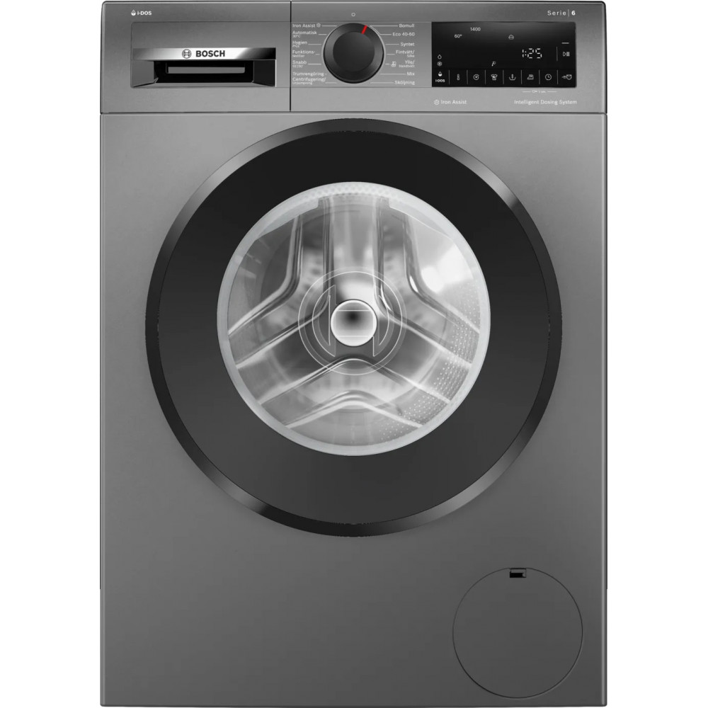 Bosch Washing Machine | WGG244RFSN | Energy efficiency class A | Front loading | Washing capacity 9 kg | 1400 RPM | Depth 59 cm 