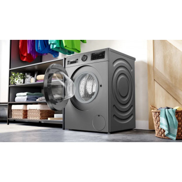 Bosch Washing Machine | WGG244RFSN | Energy efficiency class A | Front loading | Washing capacity 9 kg | 1400 RPM | Depth 59 cm 