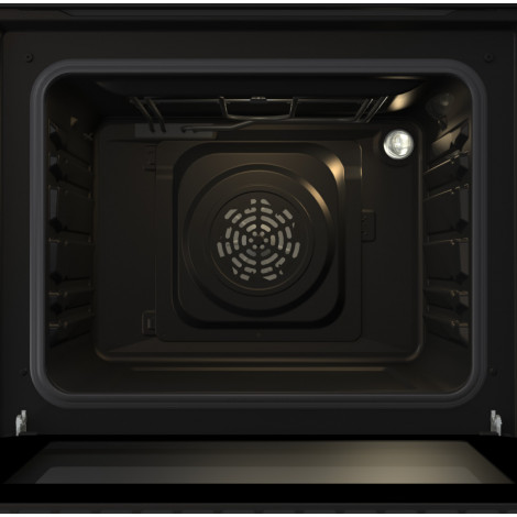 Gorenje Oven | BO6615E01B | 60 L | Electric | EnamelClean | Push pull buttons | Height 59.5 cm | Width 59.5 cm | Stainless steel