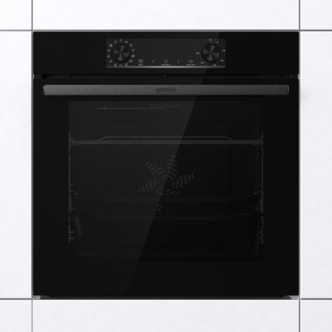 Gorenje Oven | BOS6737E13FBG | 77 L | Electric | AquaClean | Mechanical | Steam function | Height 59.5 cm | Width 59.5 cm | Stai
