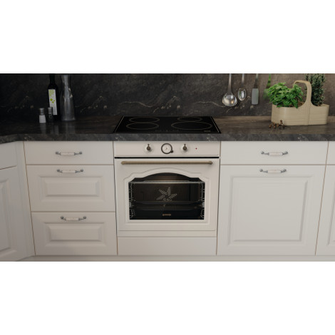 Gorenje Oven | BOS67372CLI | 77 L | Multifunctional | AquaClean | Mechanical | Steam function | Height 59.5 cm | Width 59.5 cm |