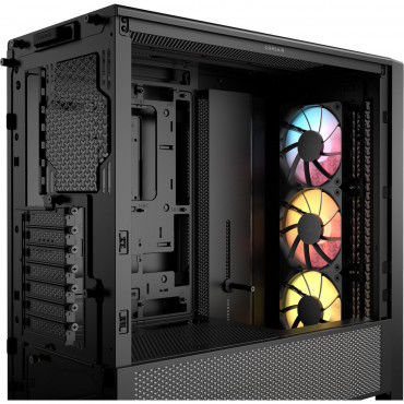Corsair PC Case | Frame 4000D RS ARGB Modular | Black | Mid-Tower | Power supply included No