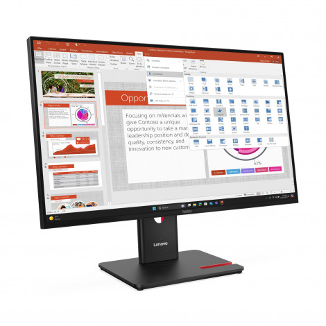 Lenovo ThinkVision T27-40 27 1920x1080/16:9/USB-C/3Y Warranty | Lenovo
