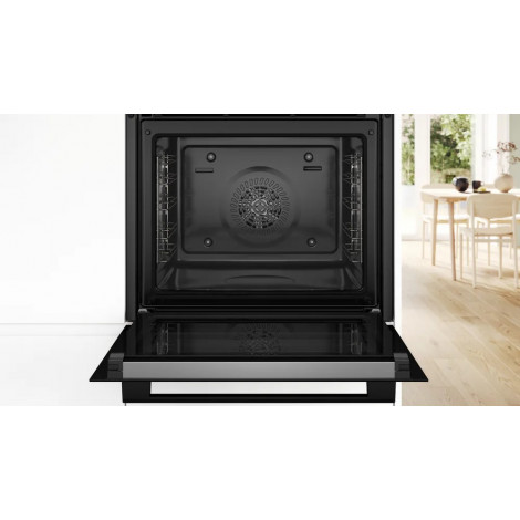 Bosch Oven | HBA272BB3 | 71 L | Electric | Pyrolysis/Hydrolytic | Touch control | Height 59.5 cm | Width 59.4 cm | Black